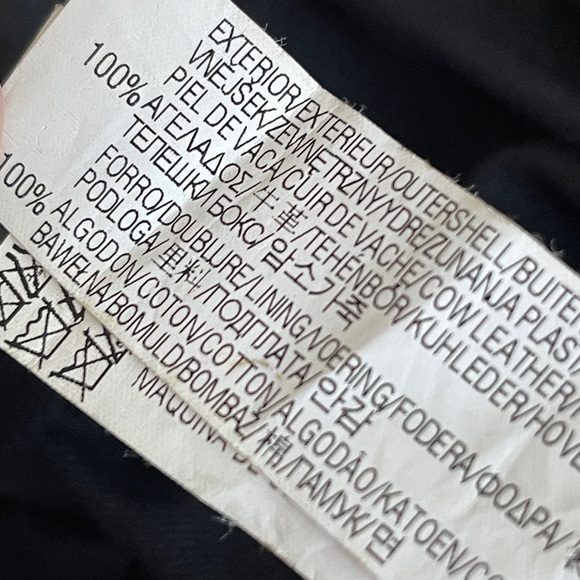 Zara Black Soft Leather Slouchy Oversized Shoulder Hobo Bag Y2K - Picture 10 of 11